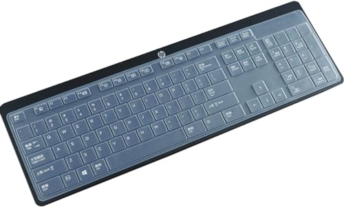 Protector de teclado para HP EliteOne 800 G4 silicona clara miniatura 3