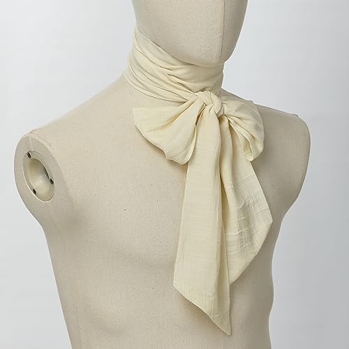 Image of COSDREAMER Mens Renaissance Scarf Jabot Cravat Costume Collar