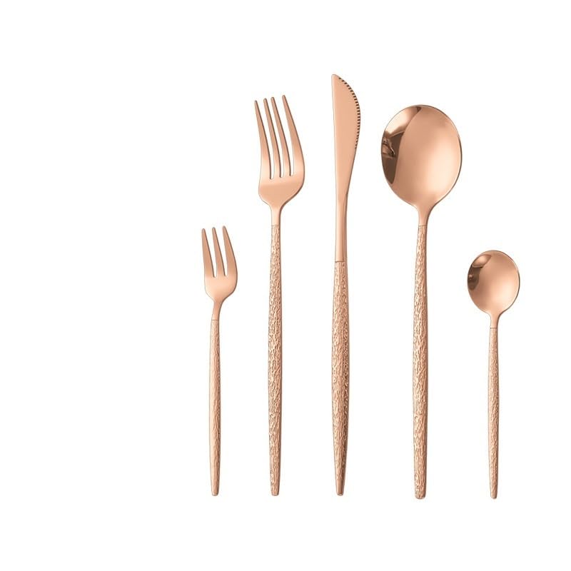 Set Cuchillos Cocina 5 Piezas Acero Inox