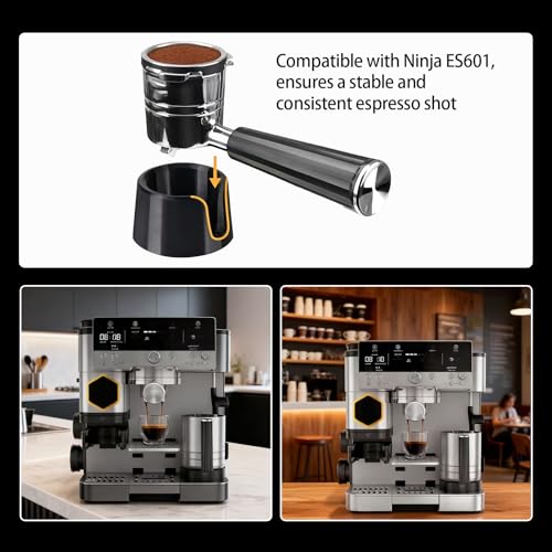 Ninja ES601 Espresso Machine Accessories – Tamping Station & Portafilter Holder for Ninja R-ES601, Ninja Luxe Café Accessories & Ninja Coffee Maker Accessories – Fits Ninja Espresso Accessories Setup