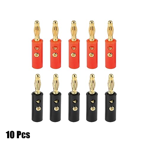 X AUTOHAUX 10 piezas Conectores Banana 4mm miniatura 3
