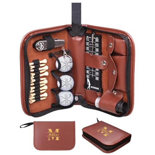 UIDMEN Personalized Golf Ball Storage Bag with Name, Golf Accessories