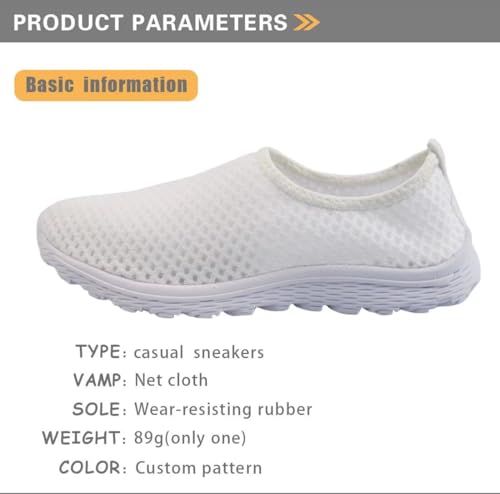 GIFTPUZZ Women Men Casual Non Slip Comfort Walking Shoes Soft Lightweight Slip On Sneakers4
