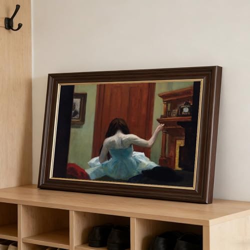 Toile New York Interior Edward Hopper solution déco murale bureau compact