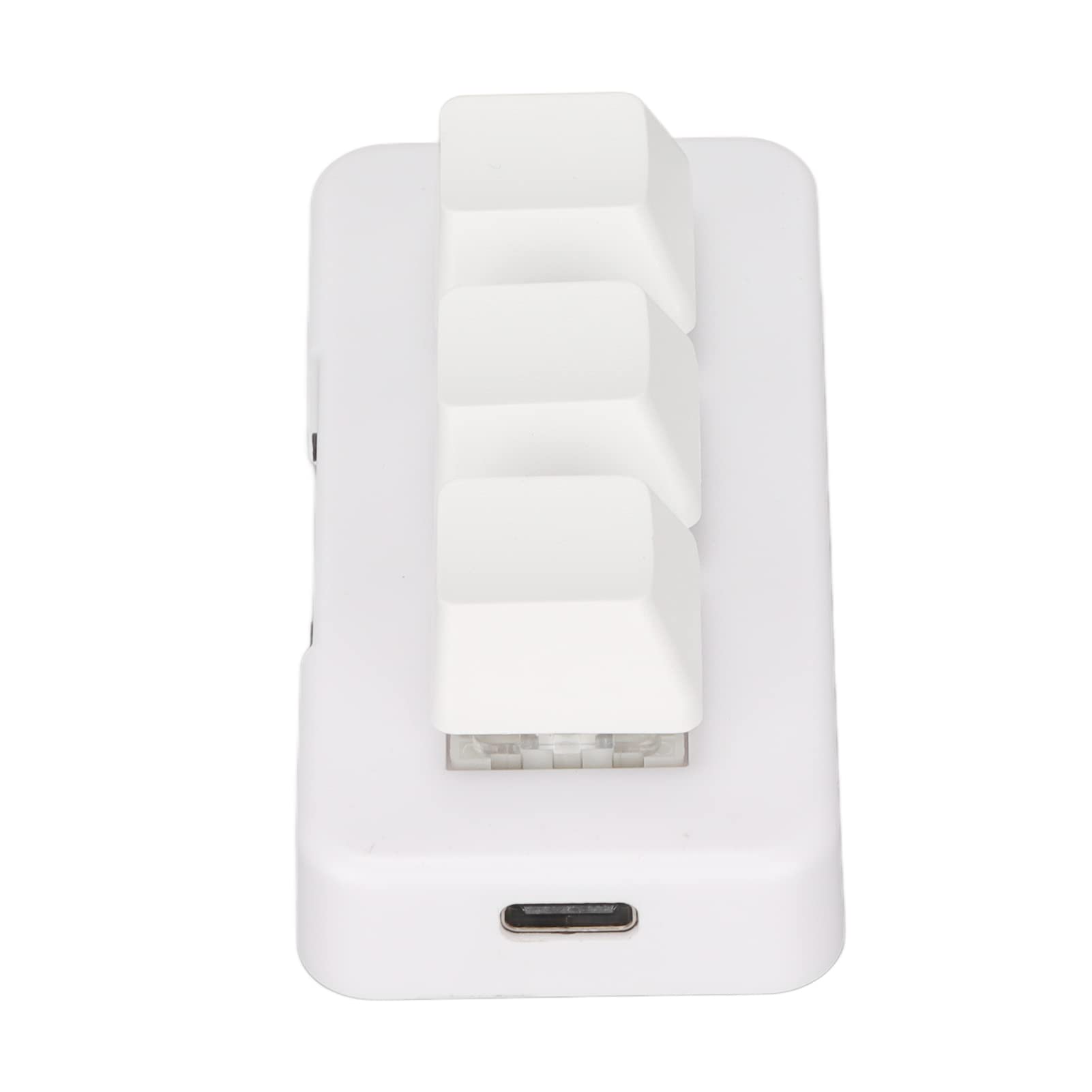 Clavier programmable mécanique RVB Domary mini macropad USB blanc