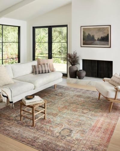 Image of Loloi Amber Lewis Georgie Jade /Sunset 7'-6 inch x 9'-6 inch Area Rug