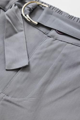 Image of SNITCH Men Cargo Pants | Relaxed Fit Wide-Leg Utility Wear | 100% Polyester with Herringbone Texture & Multiple Utility Pockets | Durable Design for Casual & Everyday Wear