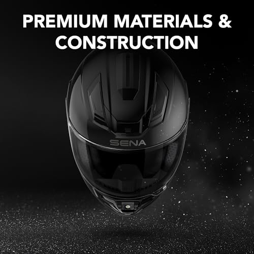 Image of Sena Phantom and ANC Full Face Smart Motorcycle Helmet with Integrated Communications, LED Lighting, and 2nd Generation Sound by Harman Kardon
