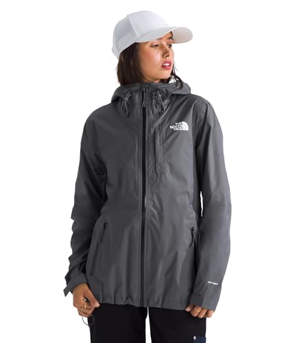 THE NORTH FACE Women's Alta Vista Rain Jacket | 3 Piece Hood with Adjustable Cinch-Cord, Waterproof, Breathable