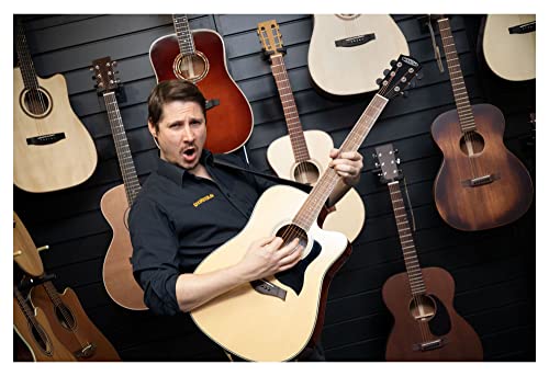 Classique Cantabile WS-20 NT Guitare Folk Naturel - Les Beatles, Paul McCartney, John Lennon, RIngo Starr, George Harrison Classique Cantabile WS-20 NT Guitare Folk Naturel – Image 3