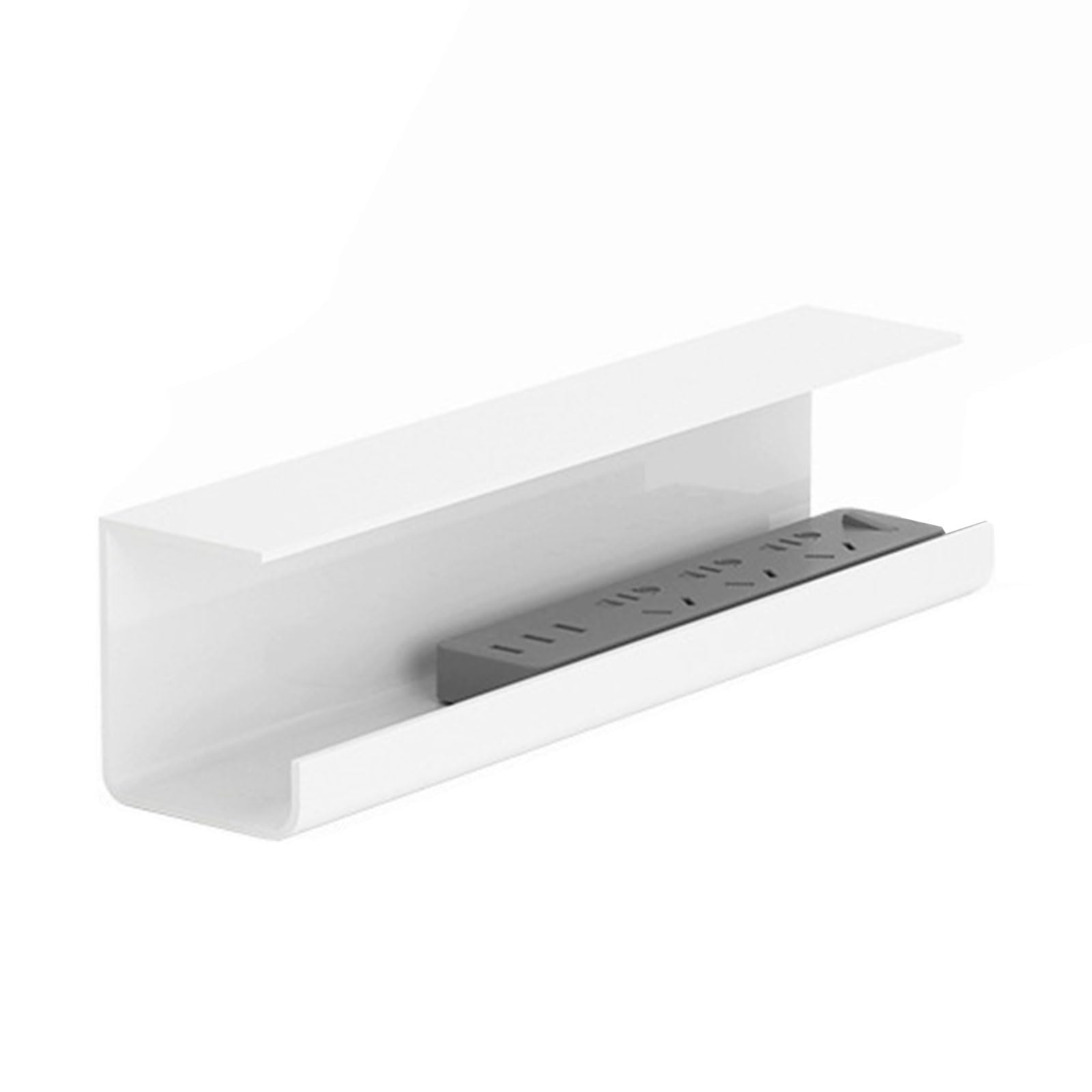 Tsophreniq Under Table Cord Tray Folding Cable Management Rack Desk Tray for Efficient Organization Under Table Storage Rack Management Solution