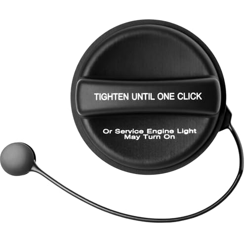 Image of GT360 Gas Cap, Fuel Cap For Chevy GMC Cadillac - Silverado Express Savana Sierra 1500 2500 3500 4500 Suburban Tahoe Yukon Escalade ESV 2012 2013 2014 2015 2016 2017 2018 2019 2020 2021, Black