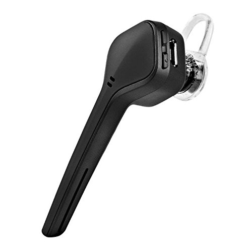Plantronics Voyager Edge Wireless and Hands-Free Bluetooth Headset - Compatible with iPhone, Android, and Other Leading Smartphones - Carbon Black (Renewed)