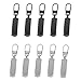 Reißverschluss Zipper, 10 Stück Ersatzteile Reißverschluss Zipper, Metall Zipper Pull, Abnehmbares Metall Zipper Pull, Reißverschluss Ersatz, für Geldbörse, Kleider, Jeans, Koffer, Gepäck Pack Metall günstig Kaufen-Reißverschluss Zipper, 10 Stück Ersatzteile Reißverschluss Zipper, Metall Zipper Pull, Abnehmbares Metall Zipper Pull, Reißverschluss Ersatz, für Geldbörse, Kleider, Jeans, Koffer, Gepäck