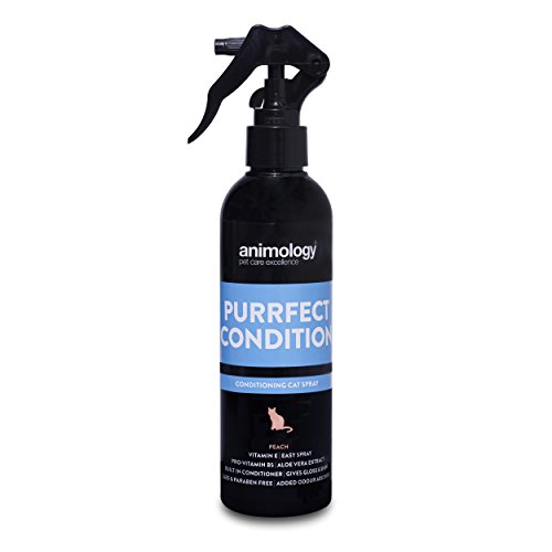 Animology Purrfect état Chat Manteau Spray de Soin, 250 ML, pêche Cover