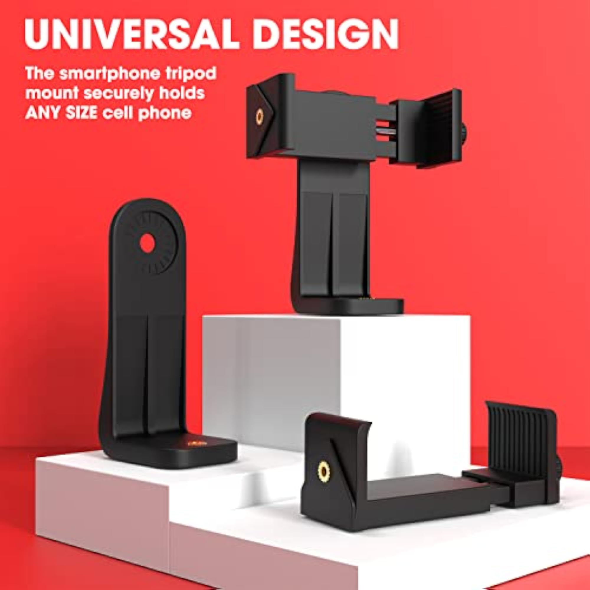 360 Degree Cell Phone Holder with Adjustable Clamp