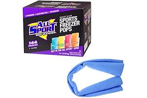 All Sport Zero Hydration Popsicles Variety Pack (Case of 144) with Cooling Towel