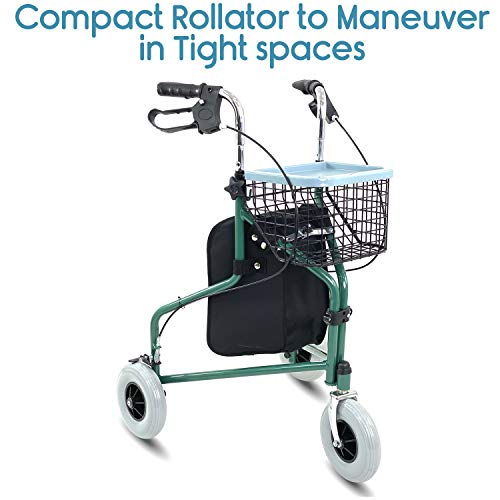 Image of KosmoCare Rollator Walker (Tri-Wheeled)
