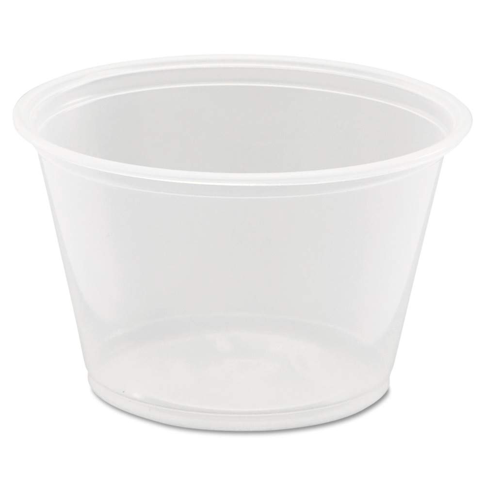Conex Complement Portion Cup - 4 Ounce by DART – 4.0 ounces, Polypropylene (PP), Clear, Pack of 2500
