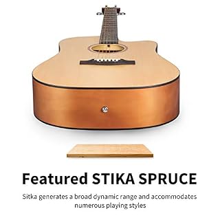 Donner Guitare Acoustique 4/4 Guitare Folk pour Adulte Débutant Guitare Kit 41 Pouces Avec Sac Corde Accordeur Capo(Naturel) - Les Beatles, Paul McCartney, John Lennon, RIngo Starr, George Harrison Donner Guitare Acoustique 4/4 Guitare Folk pour Adulte Débutant Guitare Kit 41 Pouces Avec Sac Corde Accordeur Capo(Naturel) – Image 4