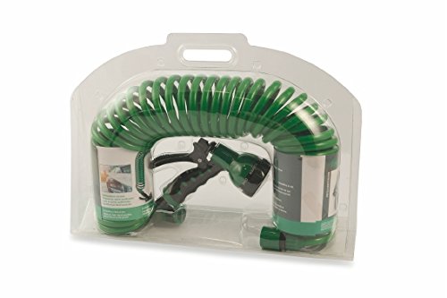 Galileo 2415418 Gartenschlauch mit Sprühpistole, ausziehbar, 12 MT