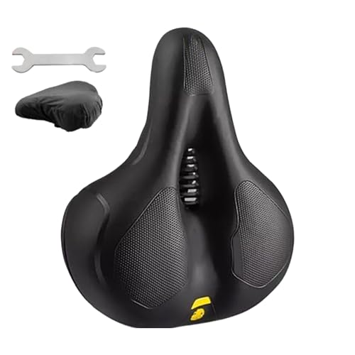 自転車サドル | 防水 メモリーフォーム パッド クッション,メモリーフォーム 快適な 自転車サドル 男性用 - マウンテンバイク と ロードバイク の サイクリング エクササイズ 用