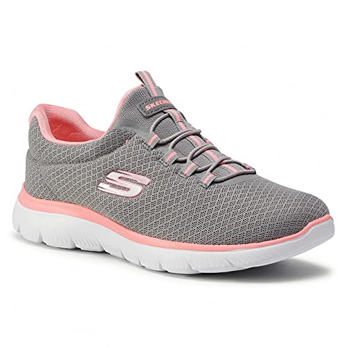 Skechers Womens Summits Shoes (Numeric_7) Gray/Pink (B09HKHZST5) Amazon Price History, Amazon Price Tracker