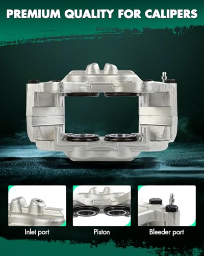 Image of SCITOO 192767 Front Left Disc Brake Caliper Assembly Without Bracket For Lexus For GX470 2003-2009,For Toyota For 4Runner 2003-2009
