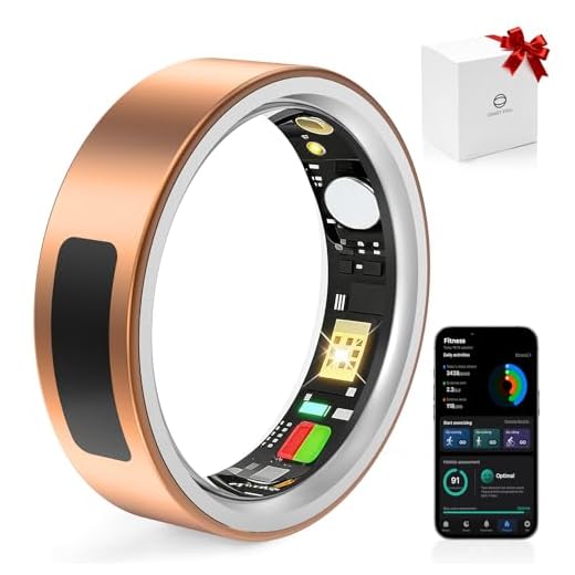 MUNBYN Smart Ring Fitness Tracker for All