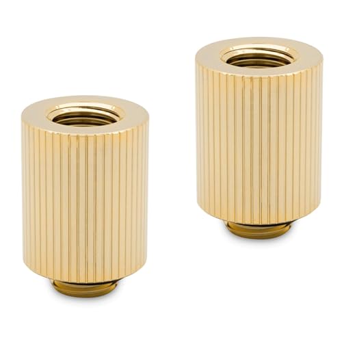 Image of EKWB EK-Quantum Torque Extender Static, MF 28, Gold, 2-Pack
