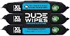 Toallitas húmedas desechables sin fragancia DUDE Wipes para adultos, piel sensible, 144 unidades | 99% agua, toallitas desechables extra grandes. Sin fragancia, hipoalergénicas, con vitamina E y aloe. Seguras para fosas sépticas. 3 paquetes de 48. 2