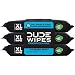DUDE Wipes Flushable Wet Wipes Dispenser (3 Packs 48 Wipes), Unscented Wet Wipes with Vitamin-E & Aloe for at-Home Use, Septic and Sewer Safe