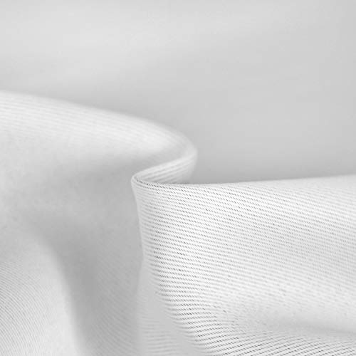 Image of DWCN Patio Sliding Door Curtains - Extra Wide Curtains for Glass Door, Room Divider Blackout Thermal Curtain Grommet Panel with Grommet Top for Bedroom Partition, 6.7ft Wide x 7ft Tall, Greyish White