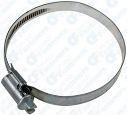 10 European Style Hose Clamp 2-3/8"-3-1/8" (60mm-80mm)