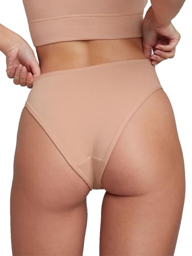 Negative Underwear – French Cut Cotton Underwear for Women – French Cut Brief – Soft, Stretchy and Cheeky - 3 Pack4