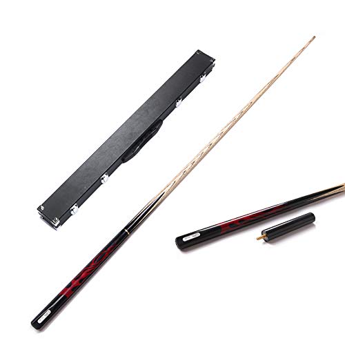 XYNH 1 taco de billar con estuche, barra de billar profesional de 145 cm, diseo ergonmico, mejora tu sala de juegos, calidad profesional para uso comercial o residencial