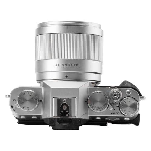 Image of VILTROX 9mm F2.8 Fuji Wide Angle Prime Lens for Fuji X, Silver | AF 9mm f /2.8 Air XF, APS-C Auto Focus Lens for Fuji X Mount X-T5 X-S20 X-E5 X-T30 II X-T4 X-H2S X-S10 X-E4 X-T3 X-T50 X-M5