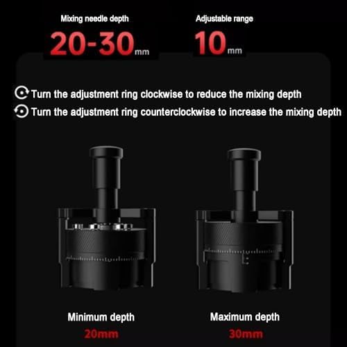 Distributore di Polvere per Espresso con 14 Aghi, profondità Regolabile 20-30 mm, Adatto a portafiltri da 58 mm, Miscelatore per caffè da Barista