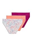 Jockey Women's Underwear Supersoft Breathe French Cut - 3 Pack, Vivid Dot/Calypso Pink/Winterberry,...