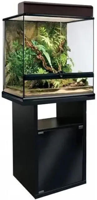 Exo Terra Terrarium Cabinet - Modern Design for 60x45cm Base