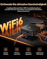 NiPoGi E3B Mini PC W-11 Pro, АMD Ryzen 7 7735HS, 24 GB LPDDR5 1 TB M.2 SSD – Ansicht 7