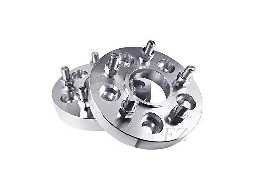 2 Hub Centric Wheel Adapters Spacers 5x4.5 to 5x4.5 (5x114.3 to 5x114.3) Compatible with Jeep 1/2" Studs Thickness 1.5 Inch