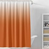 Tenda da doccia impermeabile, 135 x 190 cm, tessuto anti-muffa, lavabile in lavatrice, stampa digitale con ganci, perfetta per bagno e vasca da bagno.