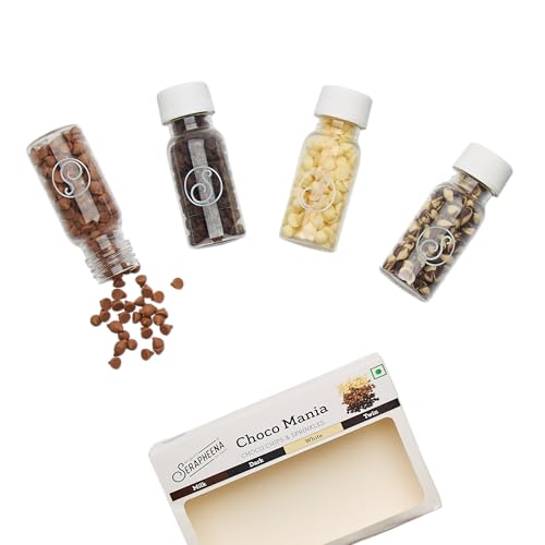 Image of Serapheena Choco Chips Sprinkles - Choco Mania, 100g | Cakes and Cupcakes Decoration Kit