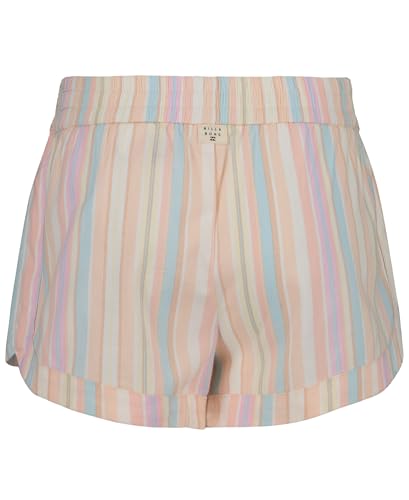 Image of Billabong Girls' Mad for You Elastic Waist Pull-on Shorts, Side Seam Pockets, Casual & Comfortable