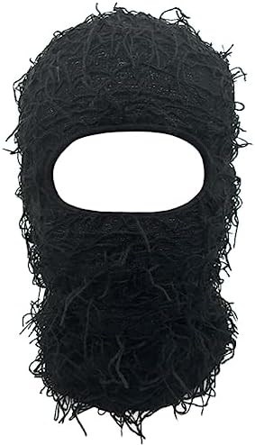 Distressed Balaclava Trending Ski Masks Wind Proof Winter Premium One Size Yeat Shiesty Distress Mask Beanie Cap