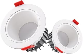 WLBHWL 1 Pack 3.5 Inch LED Can Lights Retrofit Recessed Lighting, 3CCT Recessed Lights Selectable 3500K-6000K, IP44 Waterproof Downlight for Bathroom,Bedroom,Kitchen,Balcony