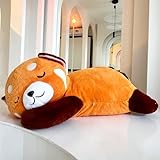 Liraziva Red Panda Plush,Soft Red Panda Stuffed Animal,Cute Plush Toy,Simulation Animal Plushie, Cute Toy for Kids and Adults 90cm/35.4 Inches/2.95feet