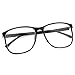 grinderPUNCH Large Nerdy Thin Plastic Frame Clear Lens Eye Glasses Frame 2 Pack