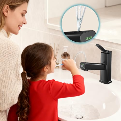Smart Faucet Water Temperature Display